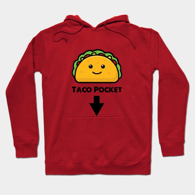 Taco Pocket Hoodie by MoJoMenace Merch Store